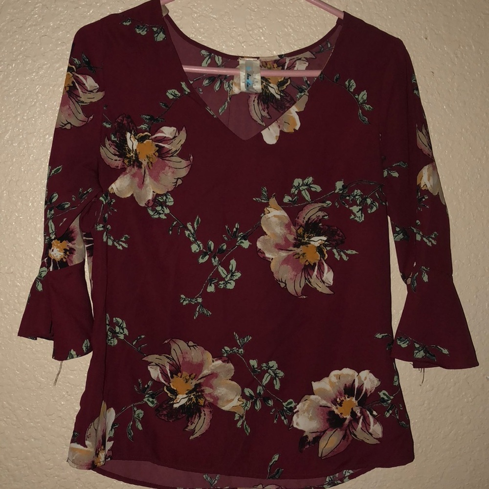 Floral blouse